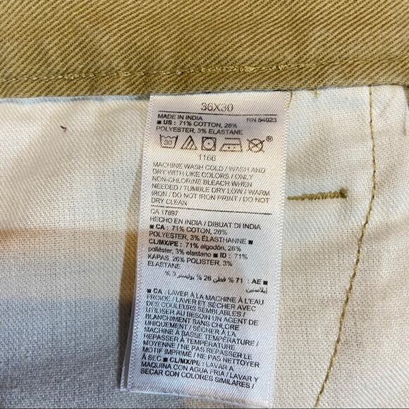 Old Navy Slim Khaki Pants Sz 36X30 - Picture 3 of 4